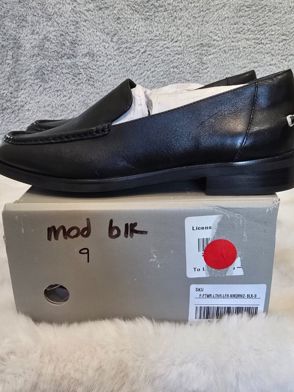 Everlane Modern Loafer Black Leather Women's Sizes NEW Classic Preppy - Picture 12 of 16